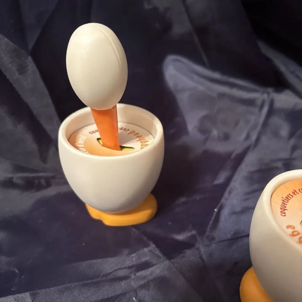 New MSC International 4 Egghead Cups & Spoons Sets‎